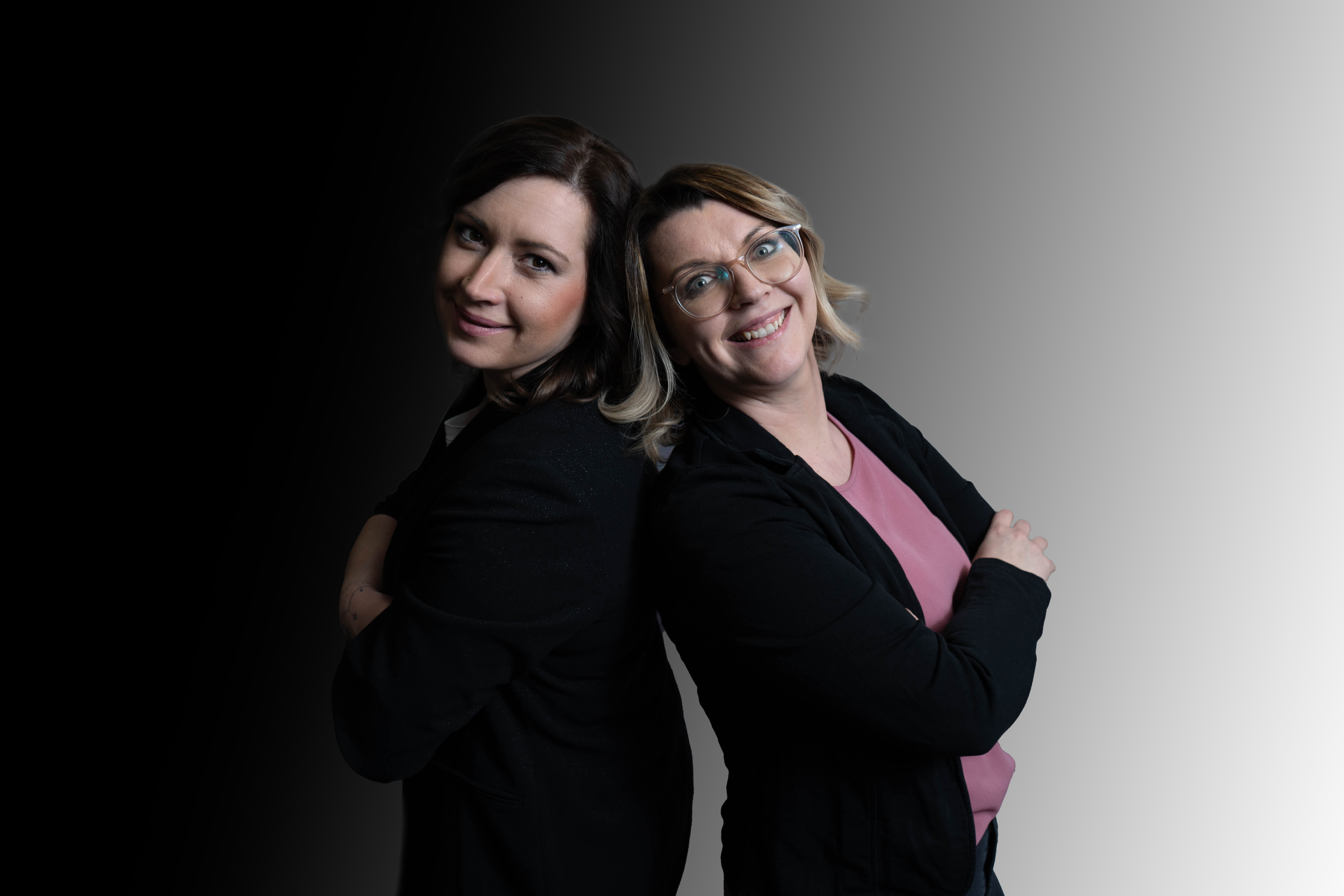 Isabell Redlich und Jennifer Hensel